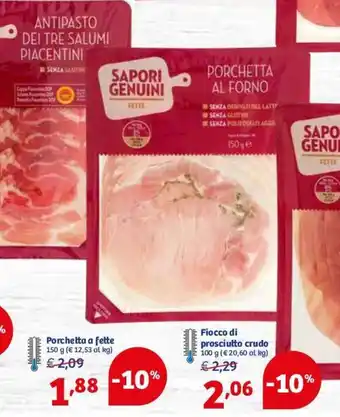 Porchetta a fette 150g