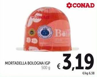 Spazio Conad Mortadella Bologna IGP 500 g offerta