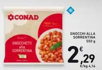 Spazio Conad Gnocchi Alla Sorrentina 550 g offerta