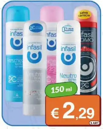 Infasil deodorante