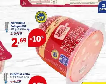 In'S Mercato Mortadella Bologna IGP 500g offerta
