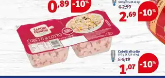 In'S Mercato Cubetti di cotto 150g offerta