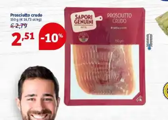 Prosciutto crudo 150g