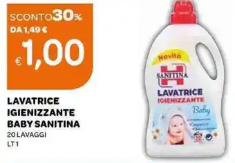 Ekom Lavatrice Igienizzante Baby Sanitina Lt 1 offerta