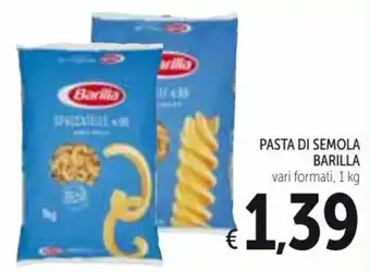Spazio Conad Barilla Pasta Di Semola 1 kg offerta