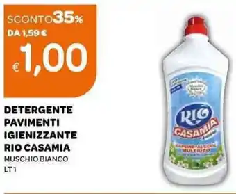 Ekom Detergente Pavimenti Igienizzante Rio Casamia Lt 1 offerta