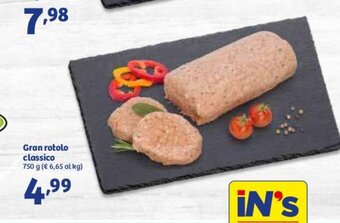 In'S Mercato Gran rotolo classico 750g offerta