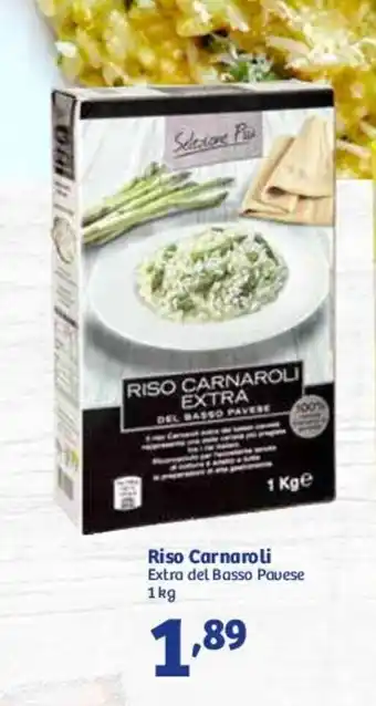 In'S Mercato Riso Carnaroli Extra del Basso Pavese 1kg offerta
