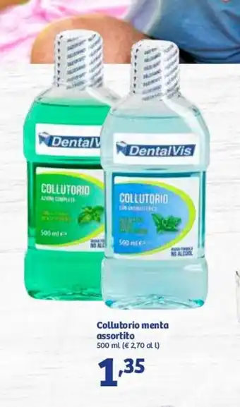 In'S Mercato Dental Vis Collutorio menta assortito 500ml offerta
