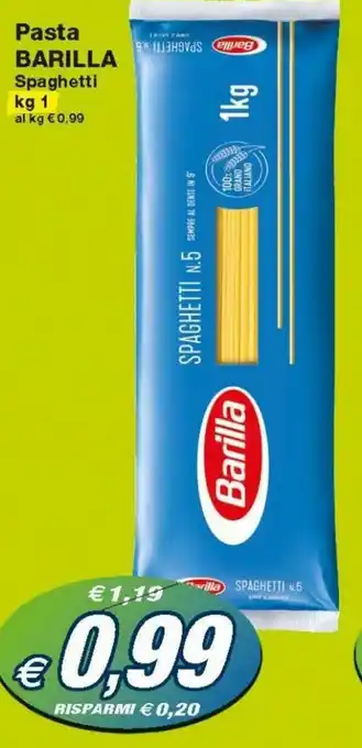 Prix Quality Barilla Pasta Spaghetti 1 kg offerta