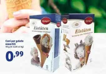 In'S Mercato Stenger Cono per gelato assortiti 90g offerta