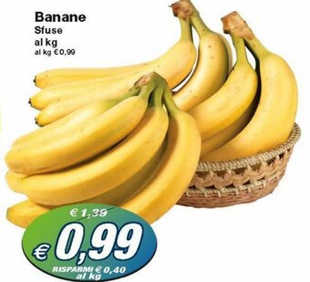 Prix Quality Banane Sfuse offerta