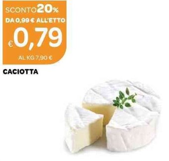 Ekom Caciotta offerta