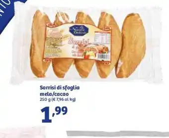 In'S Mercato Sorrisi di sfoglia mela/cacao 250g offerta