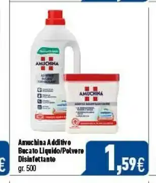 Additivo bucato liquido / polvere disinfettante