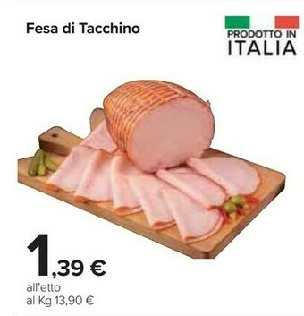 Carrefour Fesa di tacchino offerta