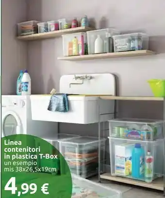 Carrefour Contenitori in plastica t-box offerta