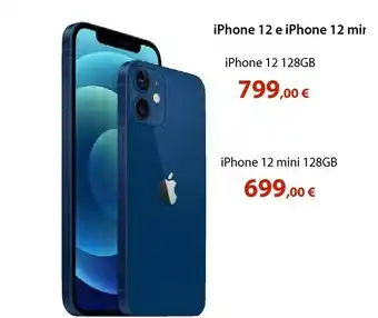 Euronics Iphone 12 128gb - blu offerta
