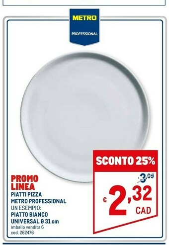 Metro Piatti offerta