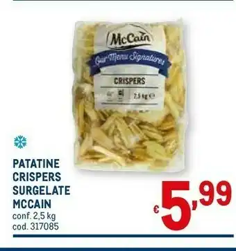 Metro Patatine offerta