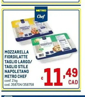 Metro Mozzarella offerta