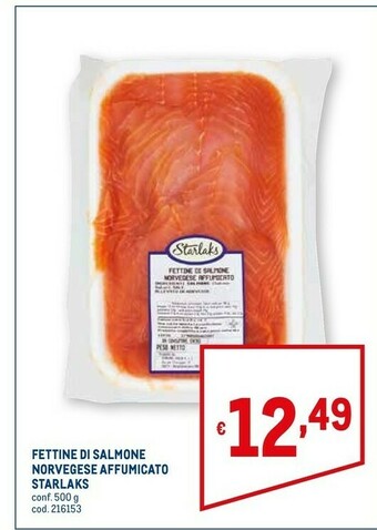 Metro Salmone affumicato offerta