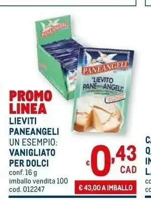 Metro Lievito offerta