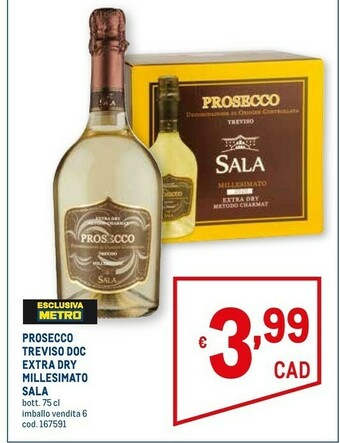 Metro Prosecco offerta