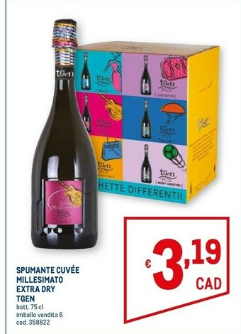 Metro Spumante offerta