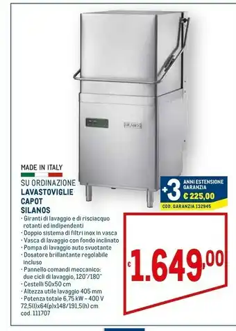 Metro Lavastoviglie offerta