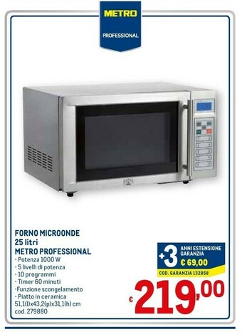 Metro Microonde offerta