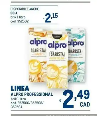 Metro Latte di soia offerta