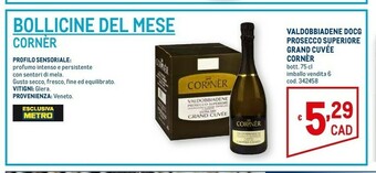 Metro Prosecco offerta