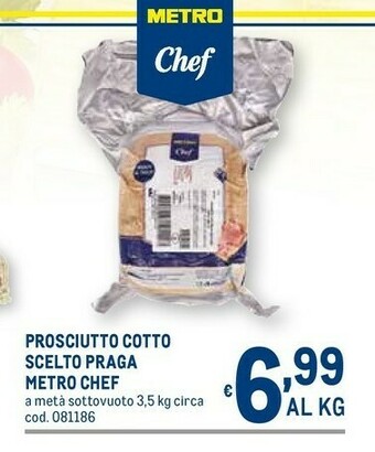Metro Prosciutto cotto offerta