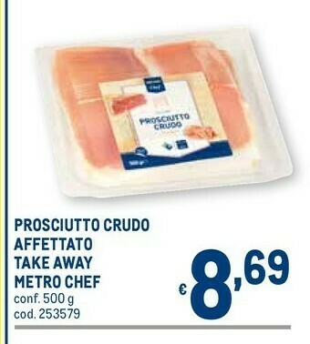 Metro Prosciutto crudo offerta