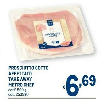 Metro Prosciutto cotto offerta