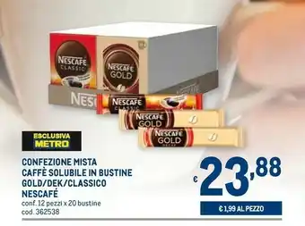 Metro Nescafè offerta