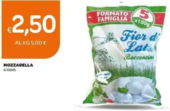 Ekom Mozzarella G 100x5 offerta