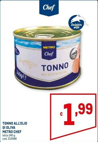 Metro Tonno all'olio di oliva offerta