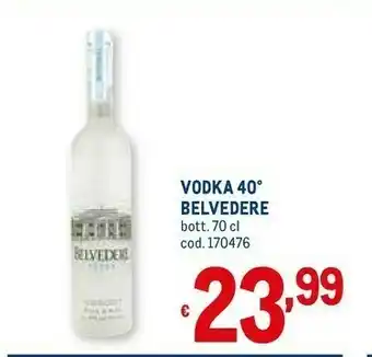 Metro Vodka 40 offerta