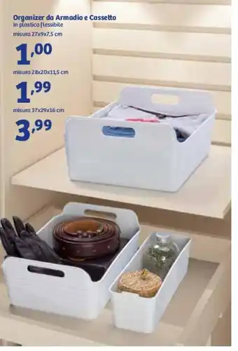 In'S Mercato Organizer da Armadio e Cassetto 27x9x7,5cm offerta