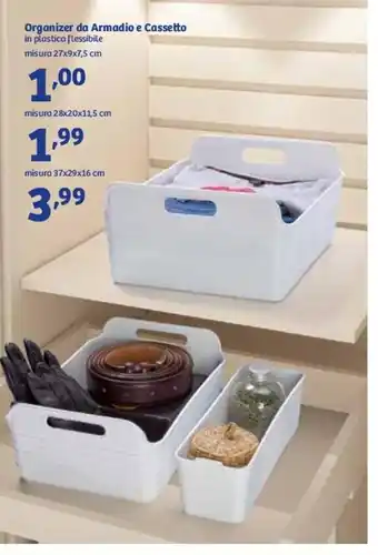 In'S Mercato Organizer da Armadio e Cassetto 37x29x16cm offerta