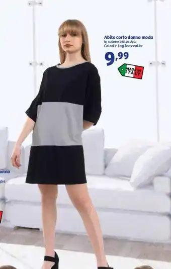 Abito corto donna moda