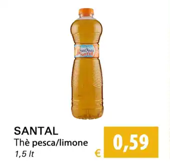 Iper Tosano Santal Thè pesca/limone 1,5lt offerta