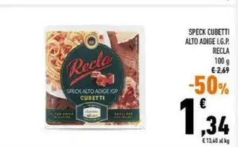 Conad Speck alto adige cubetti 100 g(ml) offerta