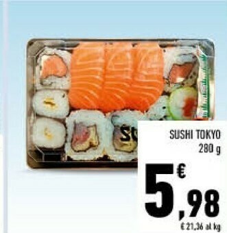 Conad Sushi tokyo offerta