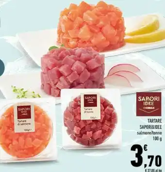 Conad Sapori&idee conad tartare salmone offerta
