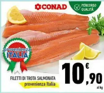 Conad Filetti di trota salmonata offerta