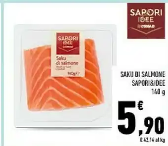 Conad Sapori&idee conad saku di salmone offerta