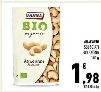 Conad Anacardi sgusciati bio offerta